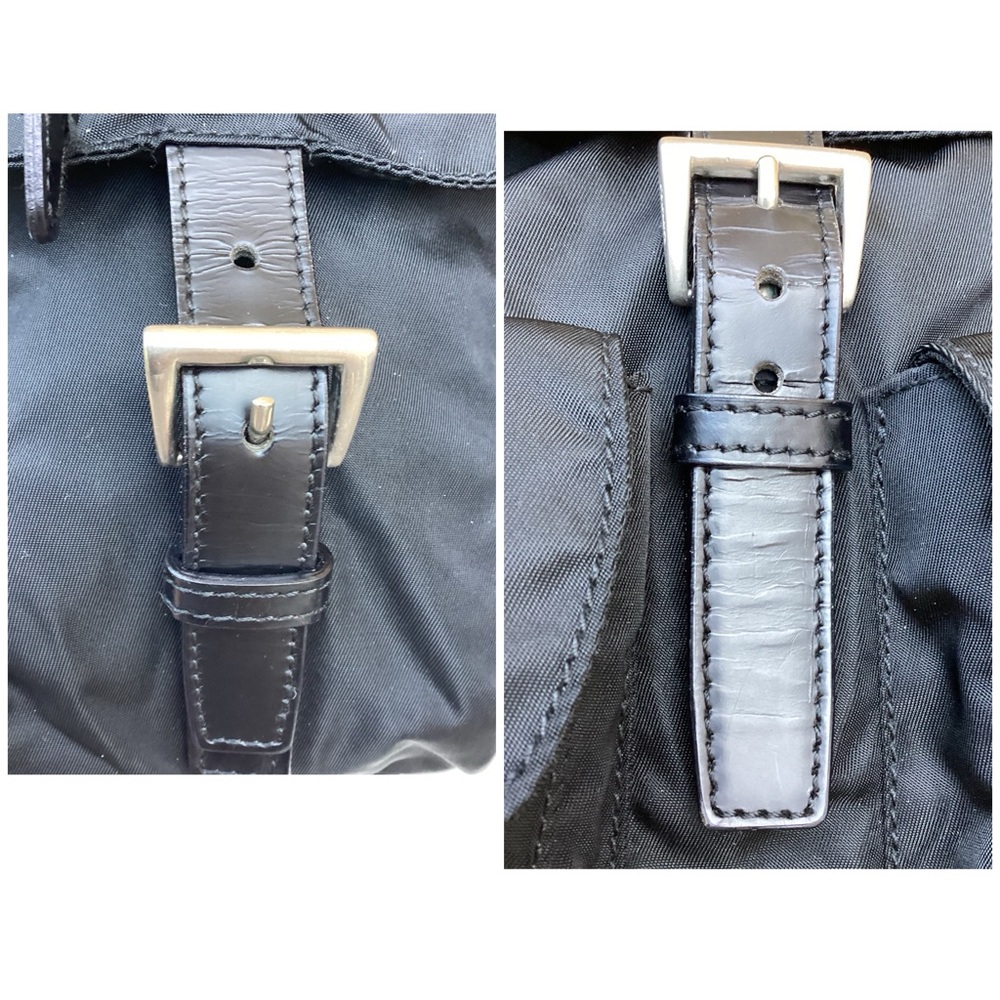 Prada Black Nylon Backpack Medium - image 5